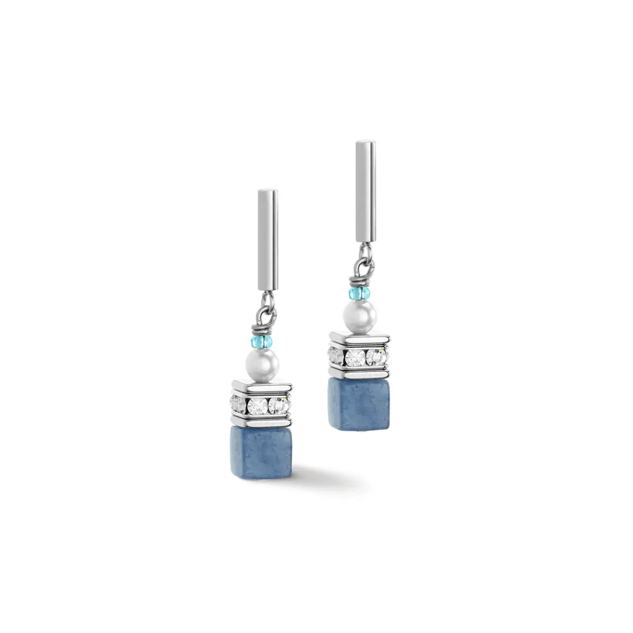COEUR DE LION Oorhangers Blue - Aqua