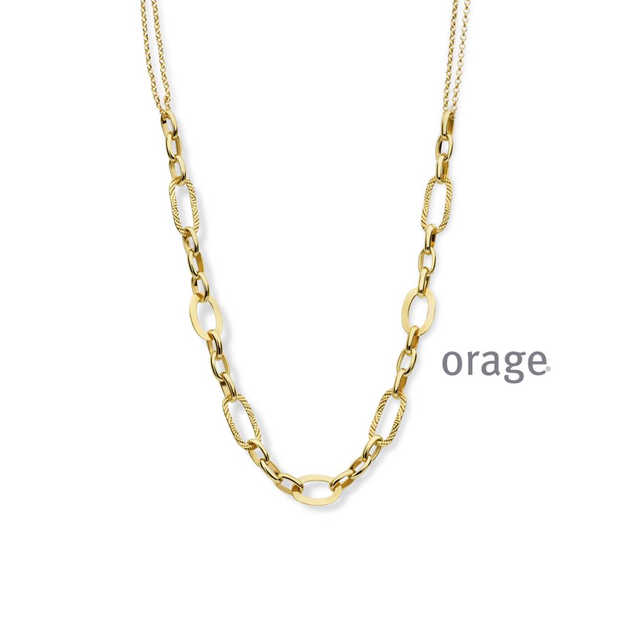 Orage Collier verguld - AW362