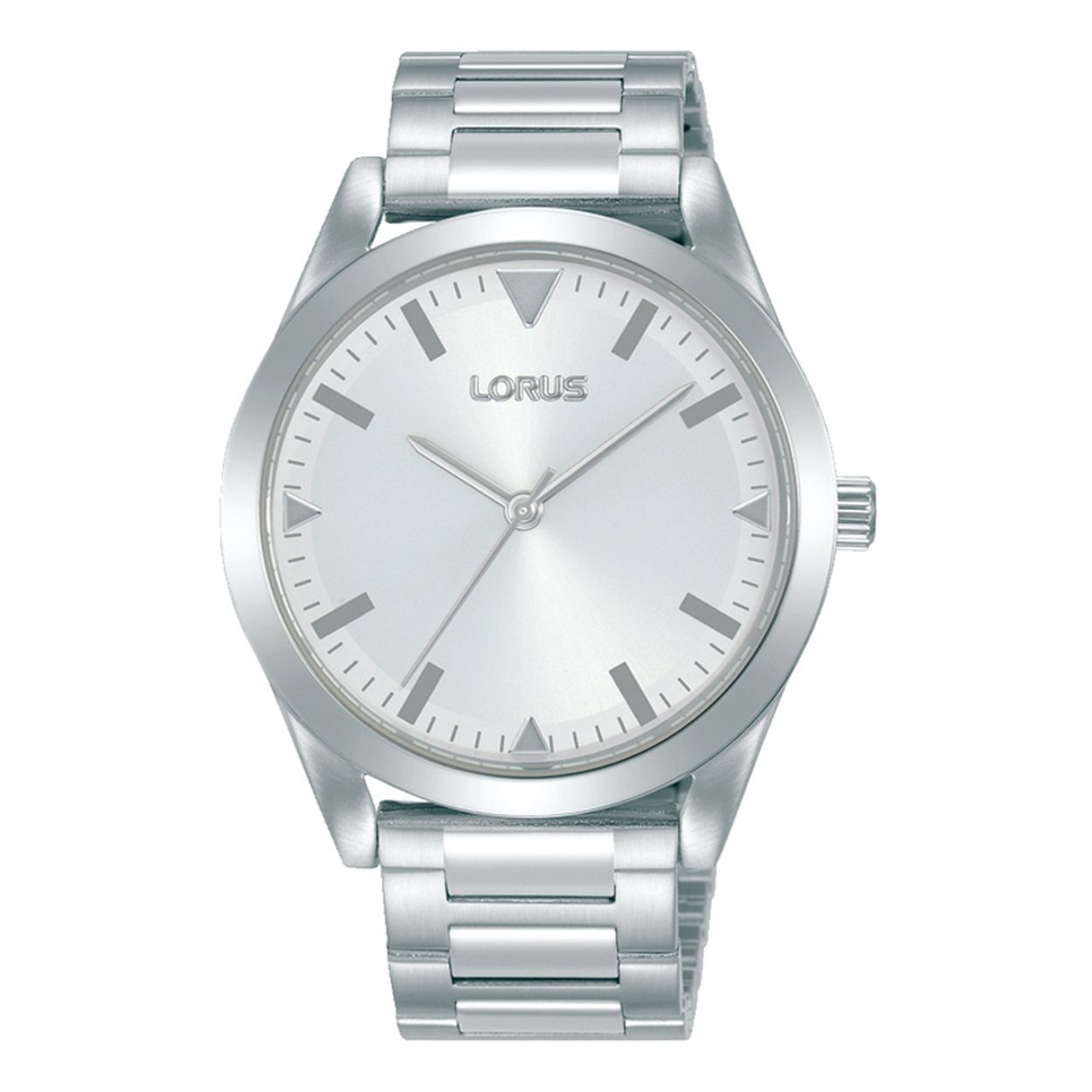 Dit is een herenhorloge van het merk Lorus. Het is een analoog horloge gemaakt van staal. De diameter van de kast is 37 mm mm en de kast is 7.8 mm mm dik.
De verdere specificaties van het horloge zijn als volgt:
Kastvorm: rond
Kastkleur: zilverkleurig
Kastmateriaal: staal
Bandbreedte: 17.5 mm
Bandlengte: 232 mm
Sluiting: vouwsluiting met drukker
Wijzerplaatkleur: zilver
Glassoort: hardlex mineraal glas
Waterdichtheid: 5 ATM
Techniek: quartz",