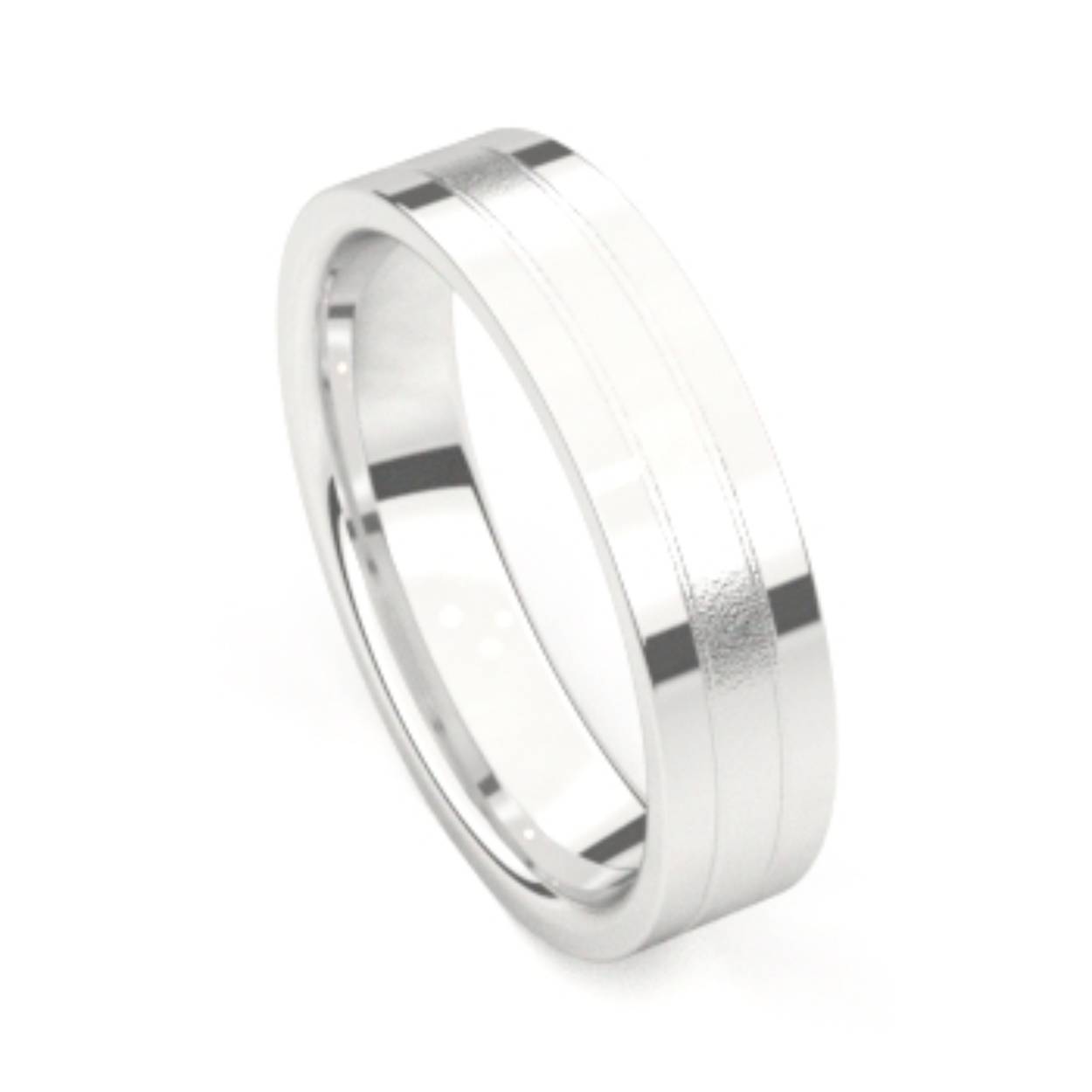 Ring zilver 5.5 mm