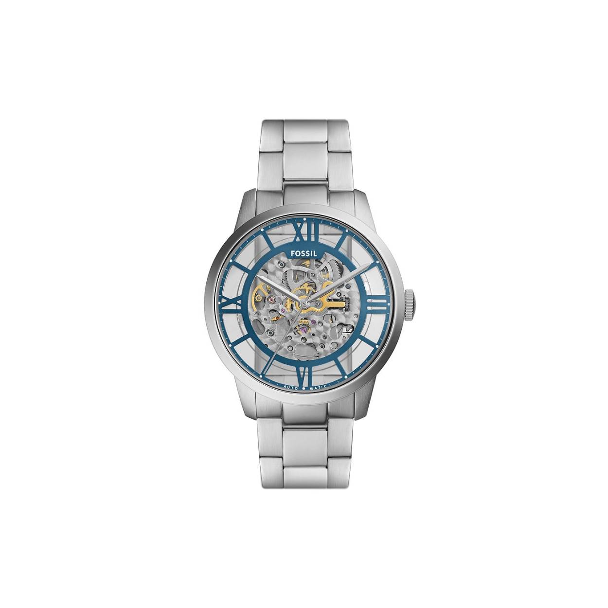 Dit Fossil horloge heeft een kast gemaakt van Roestvrijstaal met een diameter van 44 mm en is voorzien van een metalen band. In de kast bevindt zich een Seagull kwaliteitsuurwerk en is afgewerkt met Mineraalglas.

Het horloge is 5ATM. 