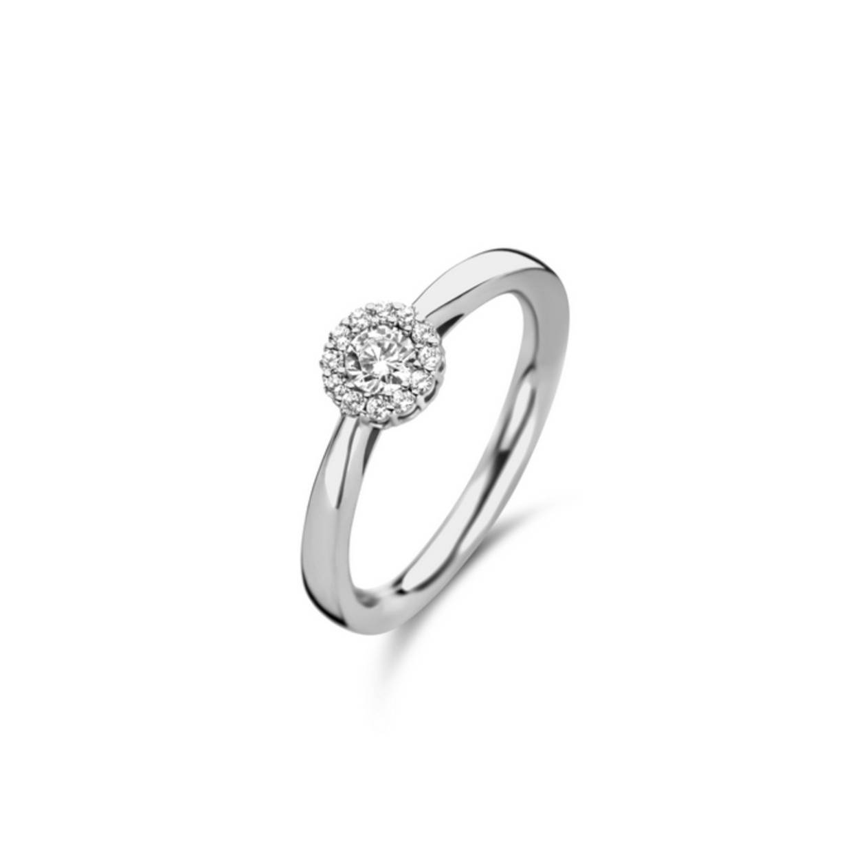 De mooie collectie van Moments bevat (solitair) ringen, hangers en oorsieraden. De collectie is overal bij te dragen door zijn prachtige eenvoud.
Deze ring met artikelnummer 15146AW is gemaakt van 925 sterling zilver.