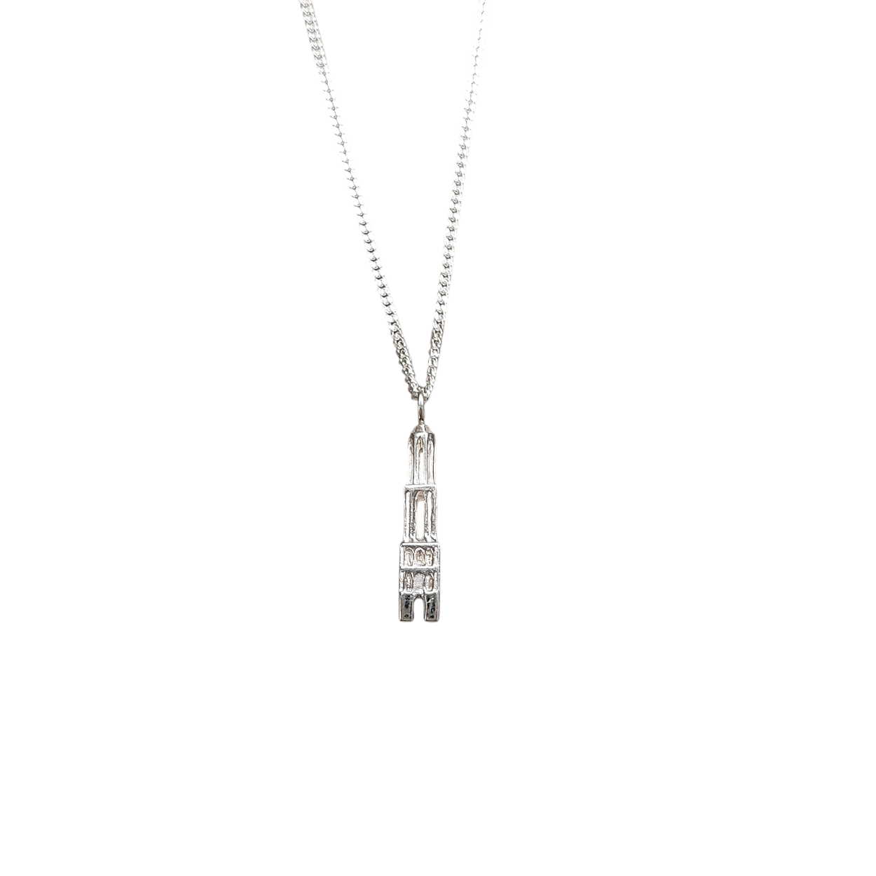 925/- zilver hanger domtoren
