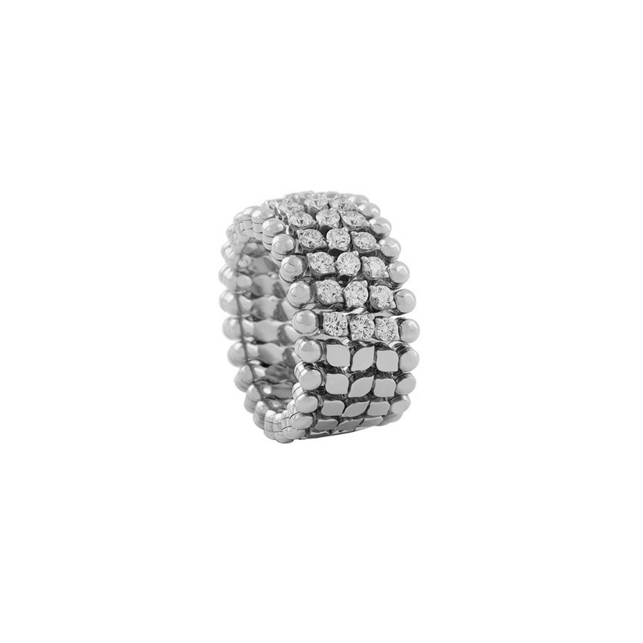 Ring armband WG 750/1000 Gr. 18.53 white diamonds