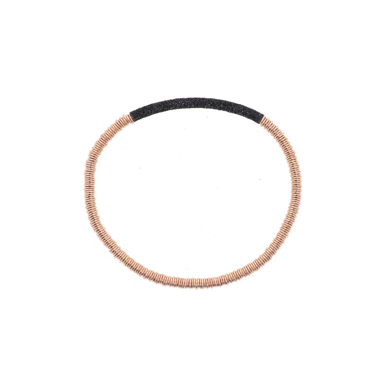 Polvere di Sogni Armband Pink Black Dust Maat S WPLVB923
