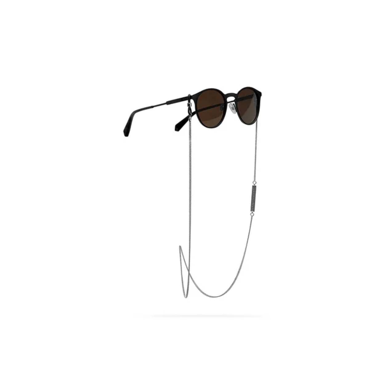 Buddha to Buddha - Essential XS Logo Eyewear Retainer, zilveren bril ketting - 001A019030100