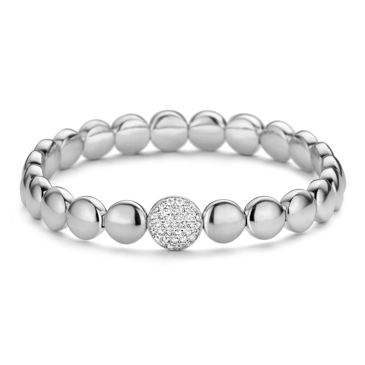 Witgouden armband 18KT.