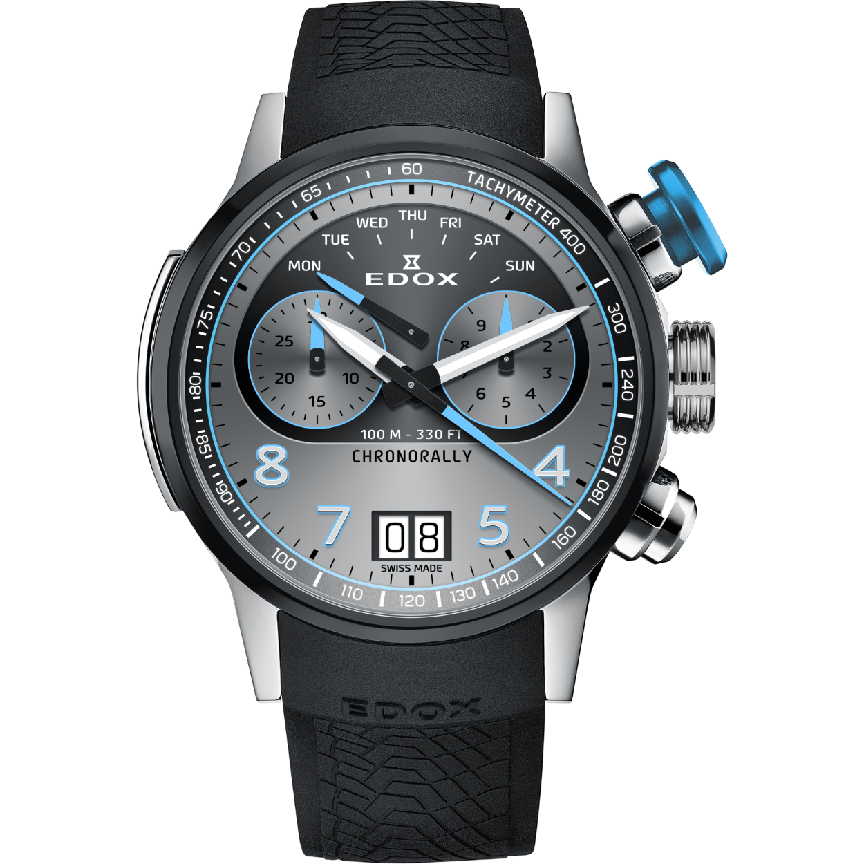 Edox chronorally chronograph 45