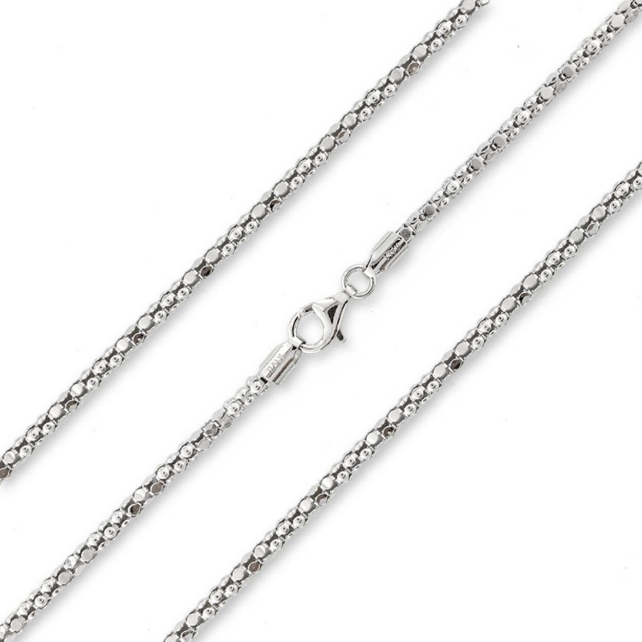 MY iMenso "diabomba 3.0 mirror" bracelet (925/rhod-plated) 16,5 + 3cm extension