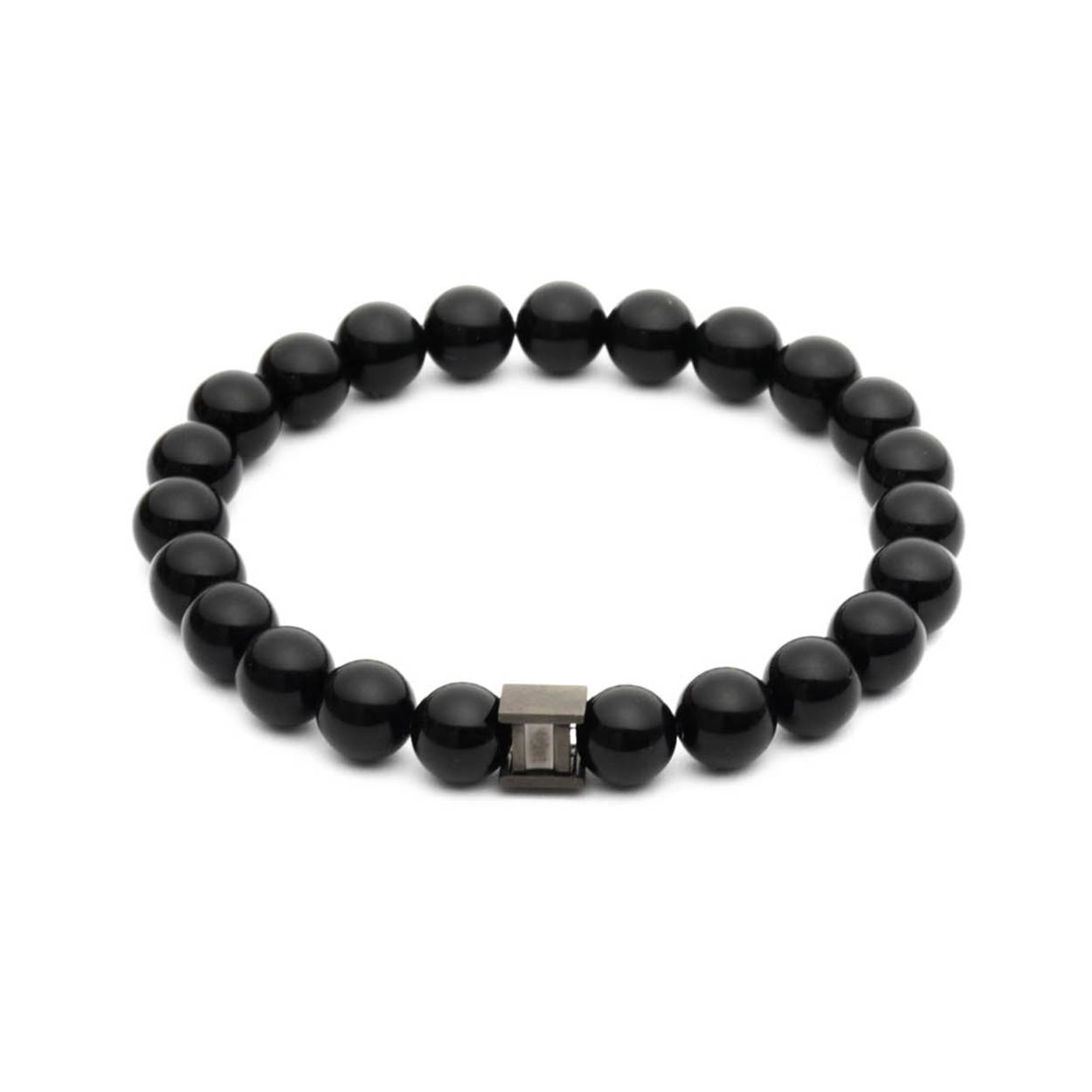 De Black Onyx armband is gemaakt met 8mm Onyx kralen. Deze krachtige en beschermende steen wordt vaak in verband gebracht met het zorgen voor jezelf en anderen. Hij heeft ook een positieve invloed op je zelfvertrouwen en doorzettingsvermogen. Wist je al dat Onyx erkend wordt als een van de beste natuurstenen?

Waarom kiezen voor een Gemini armband?

- Jouw armband wordt binnen de 48 uur gemaakt en verzonden.
- Hij is gemaakt van hoogwaardige materialen en een officieel 'handgemaakt in België' product.