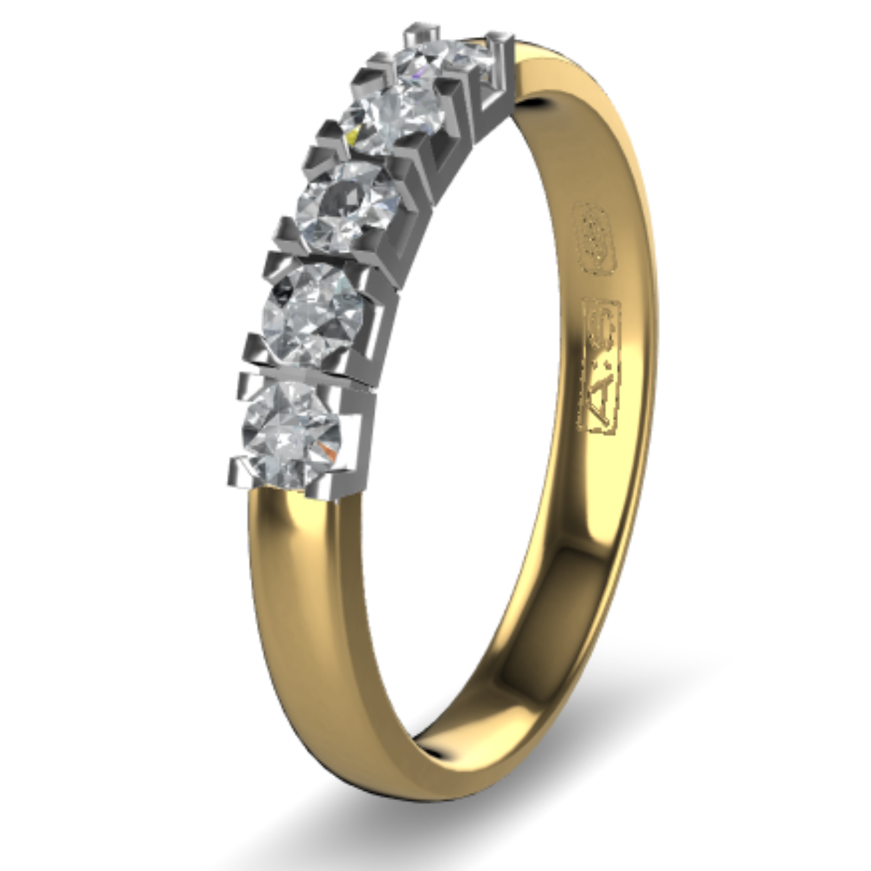 5x 0.07 ct