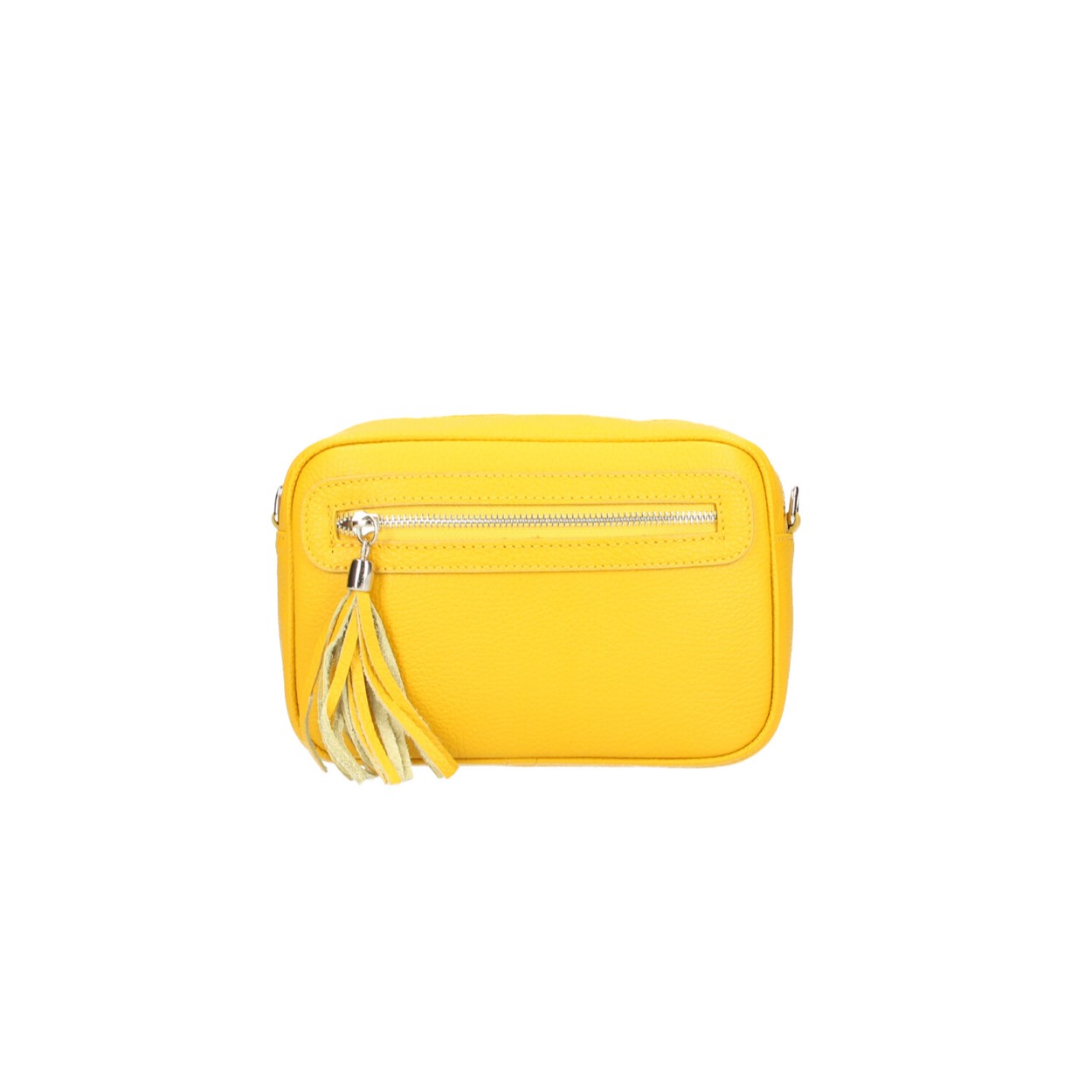 Zacht Lederen schoudertas 

rits vak aan de binnen- en buitenkant
polyester voering
afneembare schouderriem

Afmetingen:
Hoogte 15 cm x 23 cm x diep 8cm