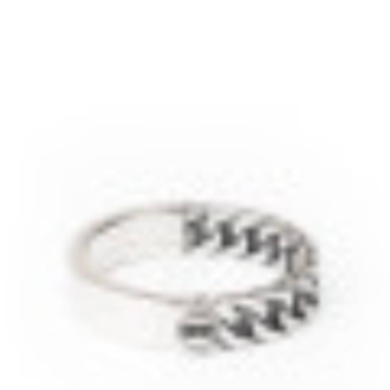 Esther Small Dual Ring Silver
