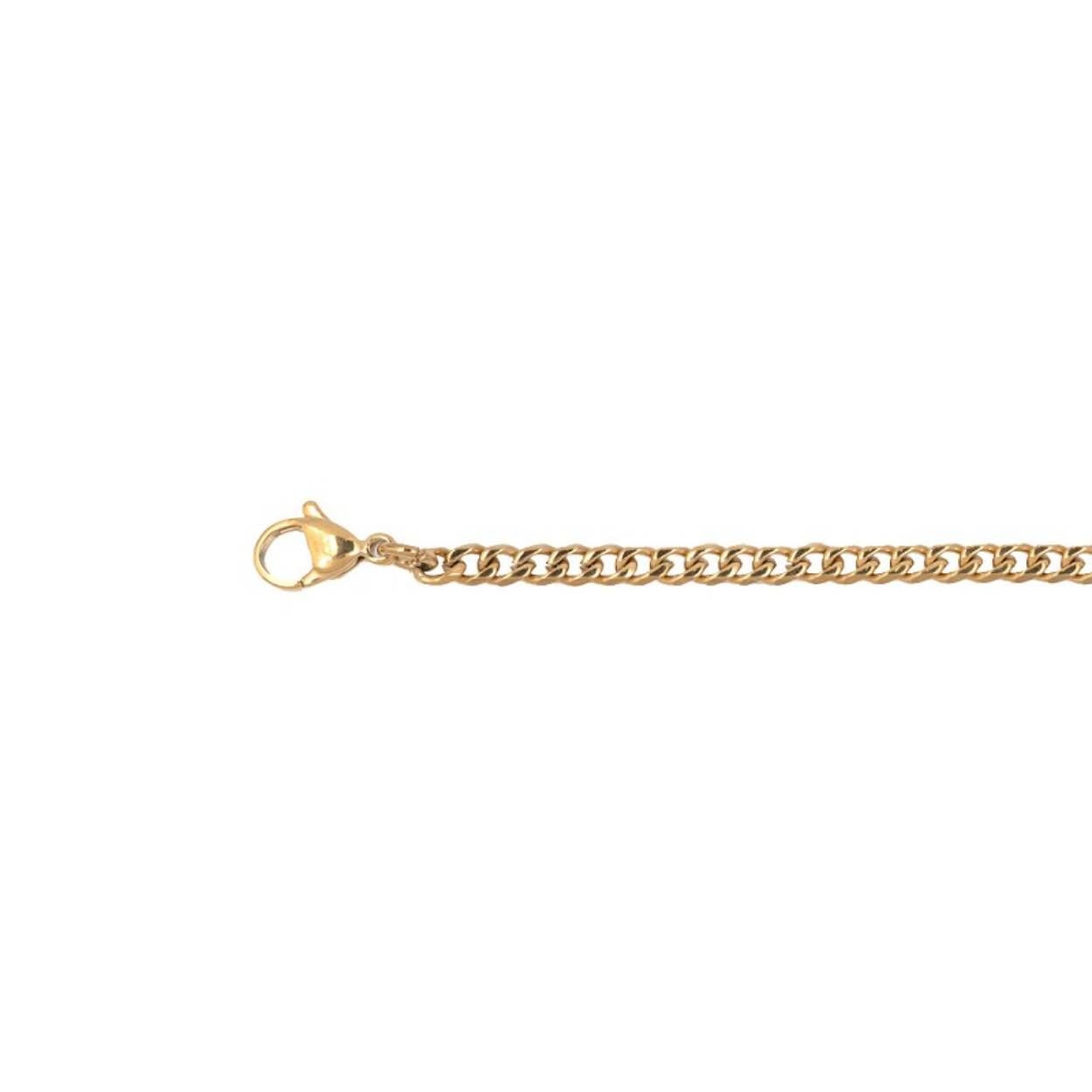 De iXXXi Men ketting Flat Chain 60cm is gemaakt van stainless steel. Het design van de ketting bestaat uit een platte schakel die aan elkaar bevestigd zijn.