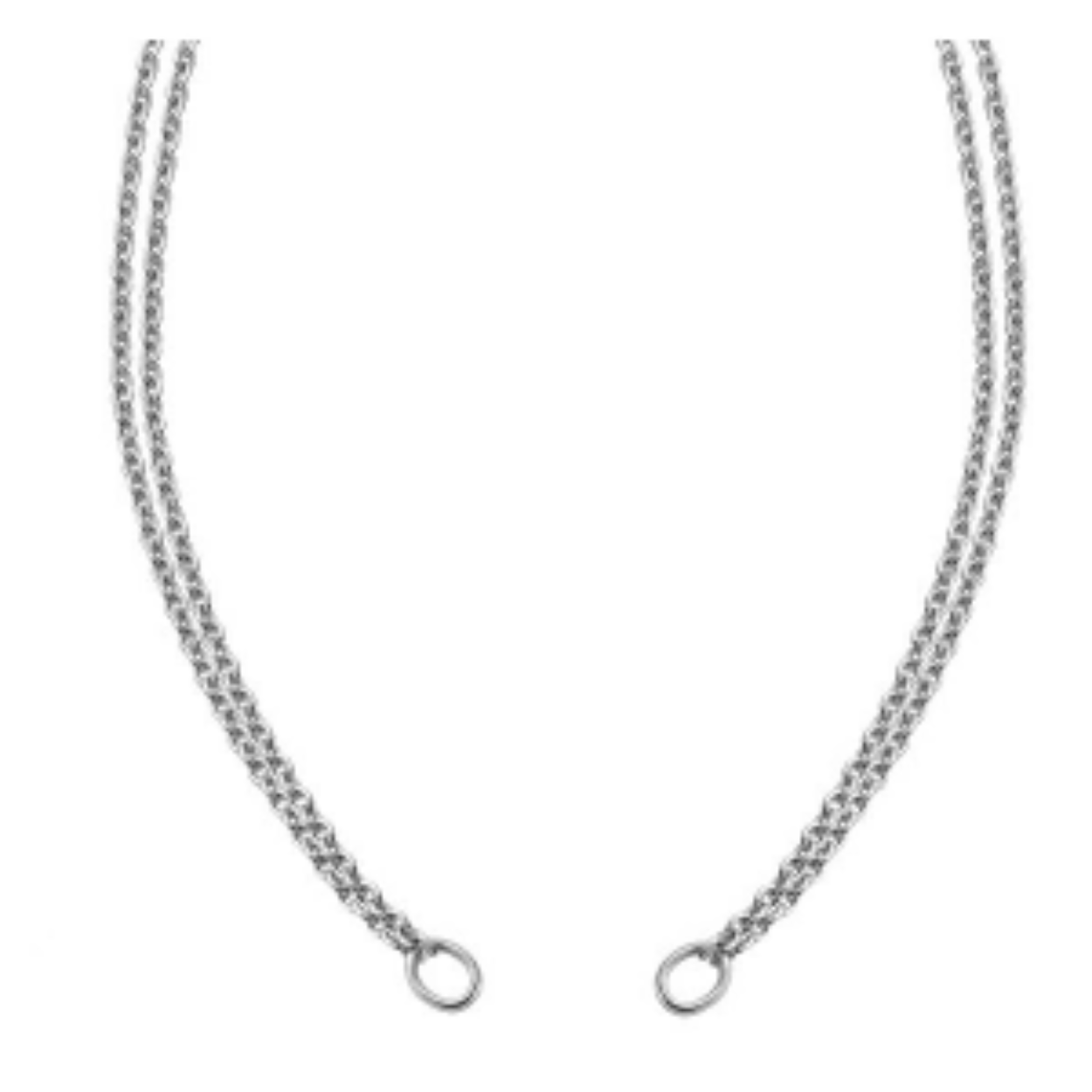 TI SENTO COLLIER ZILVER DUBBEL DAMES 3525SI/42