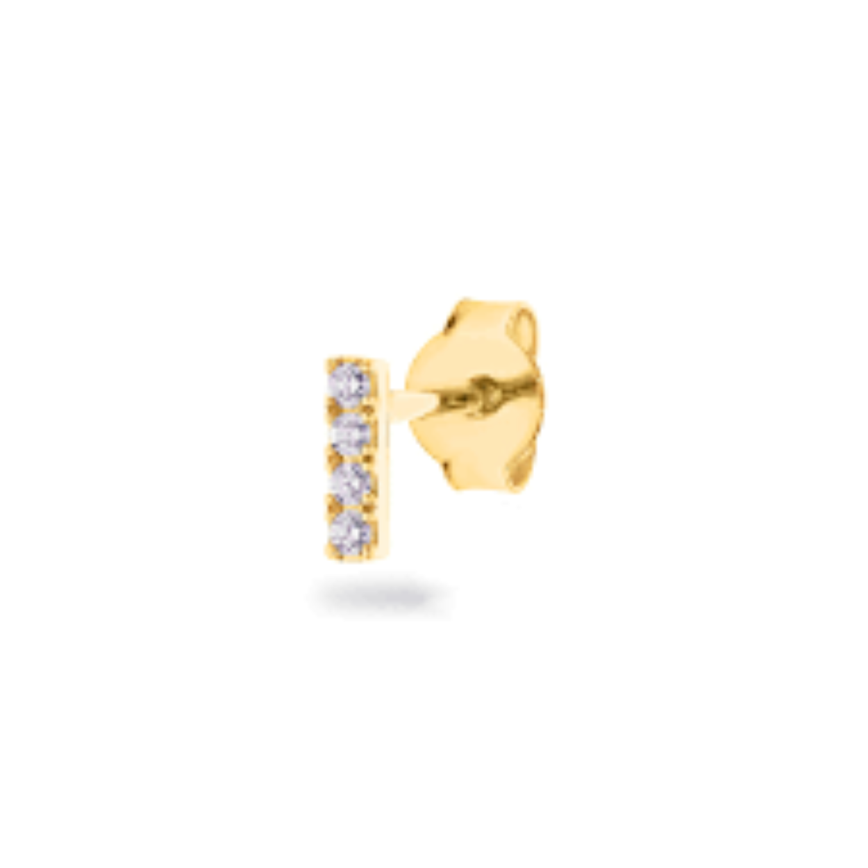 CULET OORSTEKER GEEL GOUD 18KT DIAMANT GCJ0551