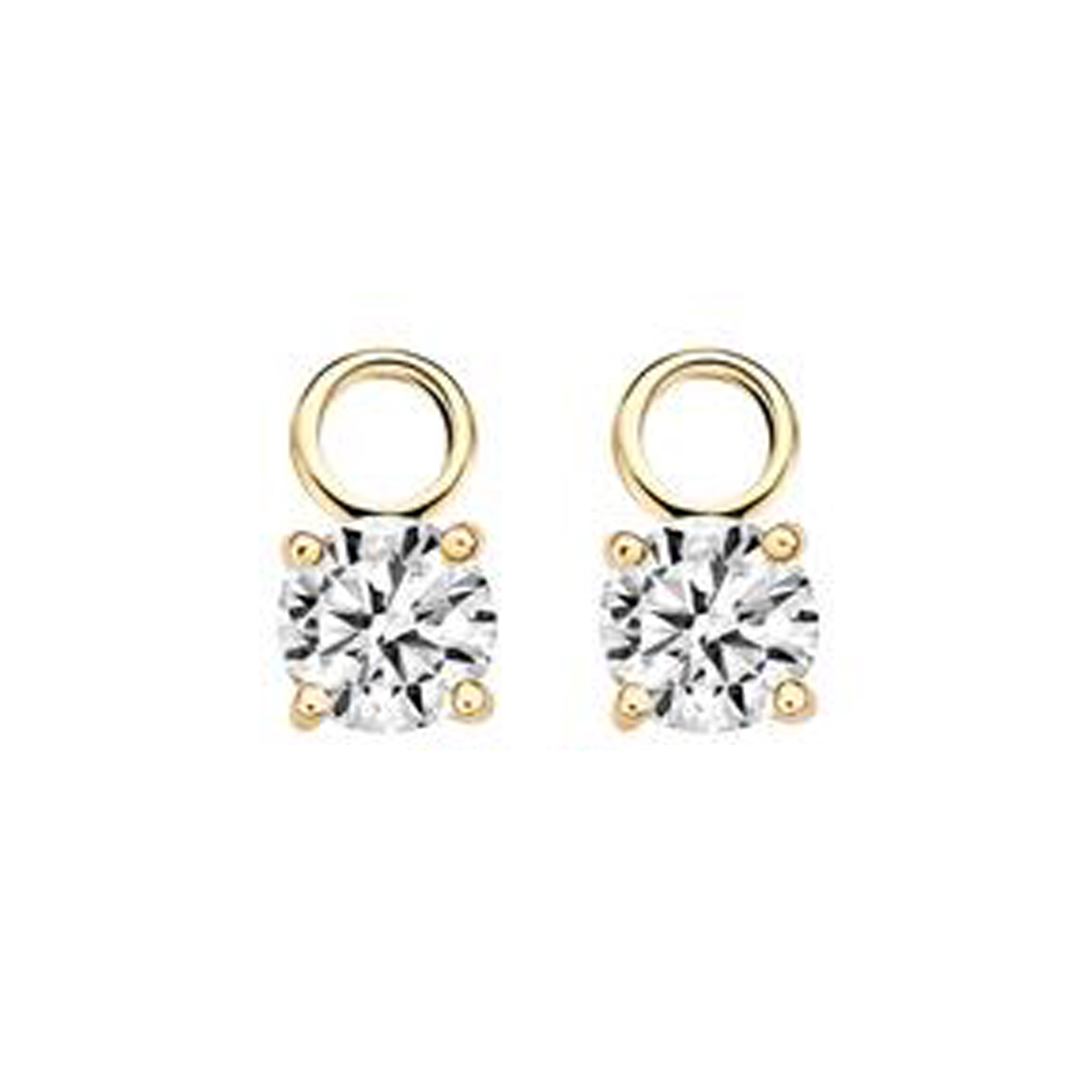 Blush Oorbedels 9045YZI
