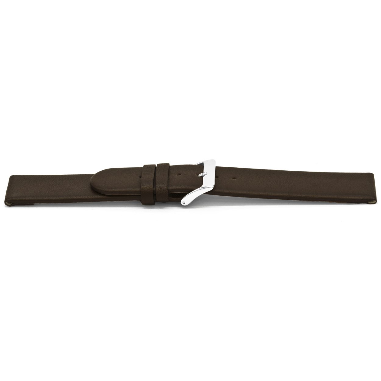 Bruin lederen horlogeband met zilverkleurig edelstalen gesp.
Kleur band: Bruin
Band dikte: 2.2mm
Band lengte: 75/115mm
Band breedte: 14x14mm
Gesp: Stainless steel
Bekleding binnenband: Nubuck
Gestikt: Nee
Pushpin: Exclusief
Hypo allergisch:Ja
NFC Chip: Ja
EAN: 4782863403148
