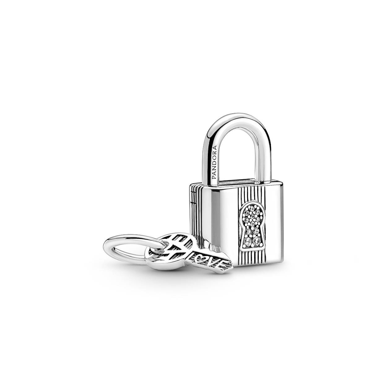 Hangslot en Sleutel Hangende Bedel