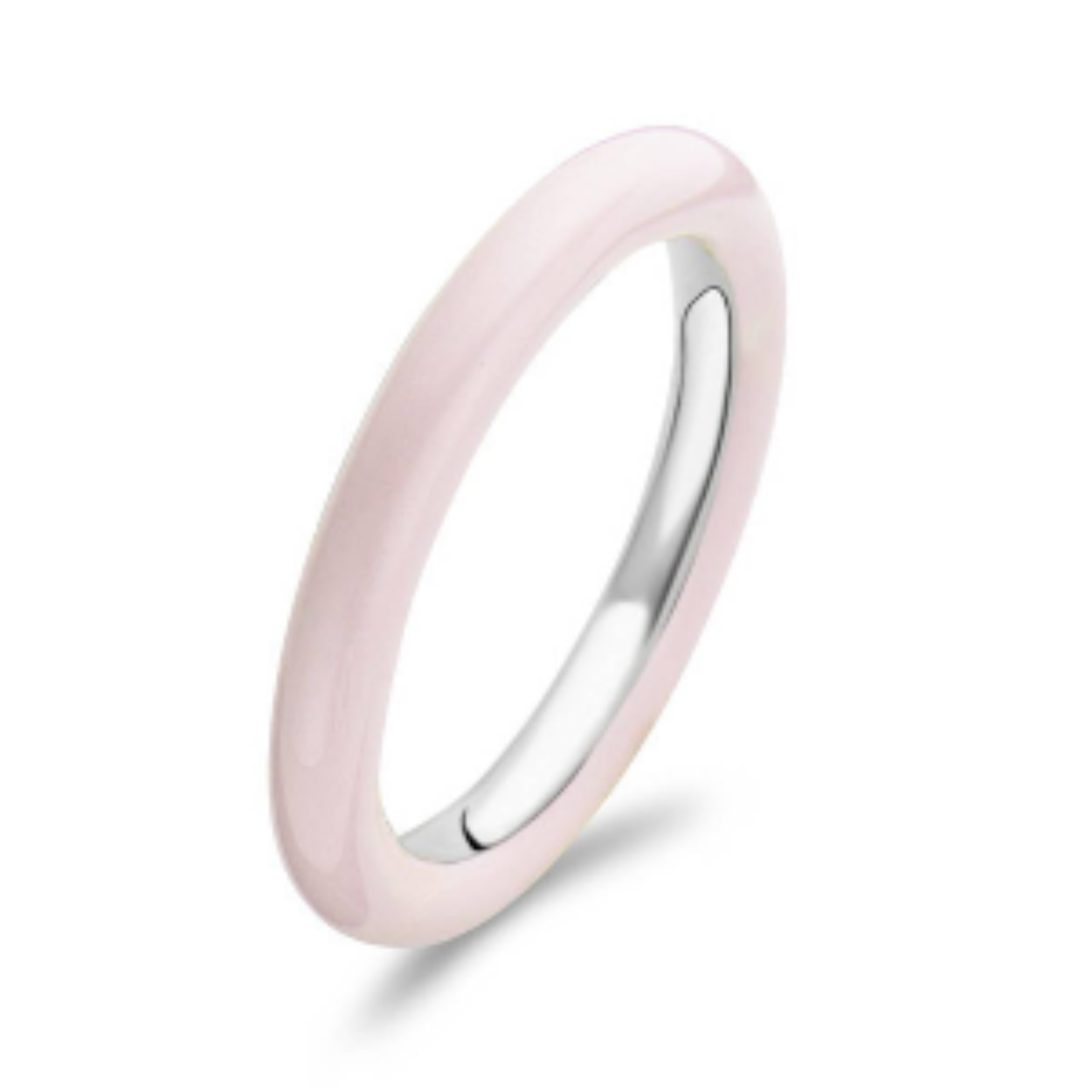 TI SENTO RING ZILVER ROZE DAMES 1848EP/56