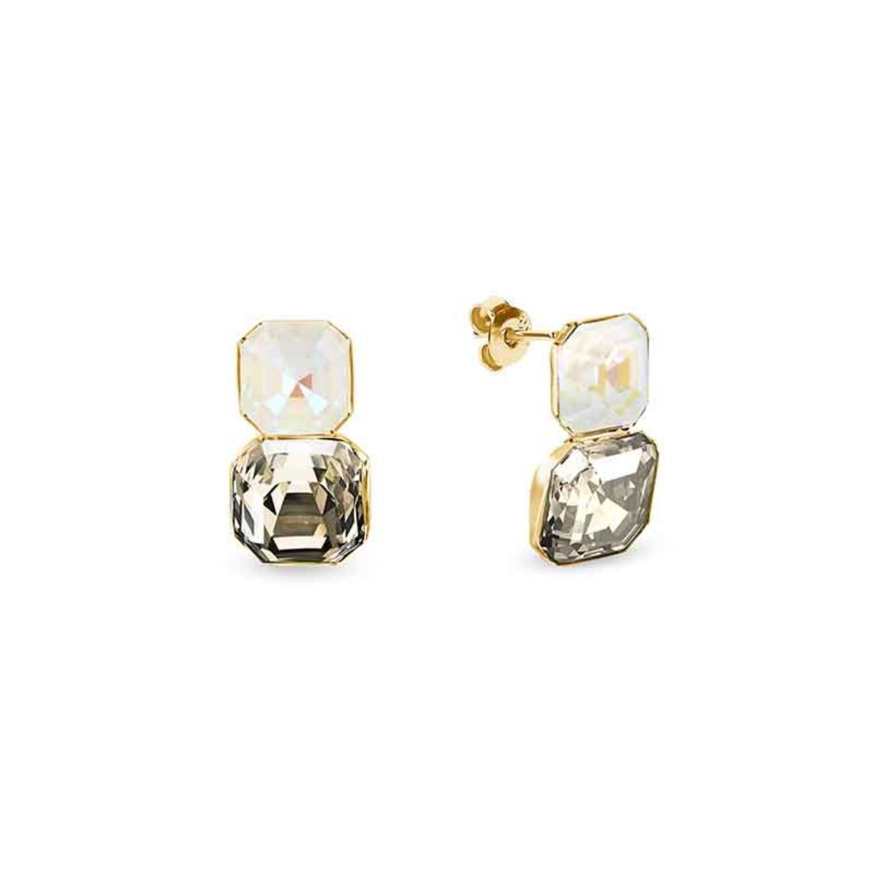 Spark Imperial Duo Gilded Earrings
Deze oorstekers zijn gemaakt van echt zilver met een gold coating.