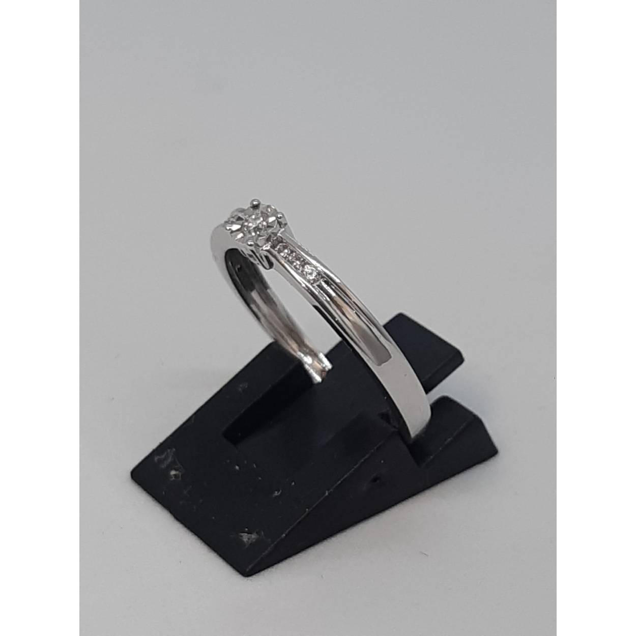 diamond ring7-0.09 crthsi14kt