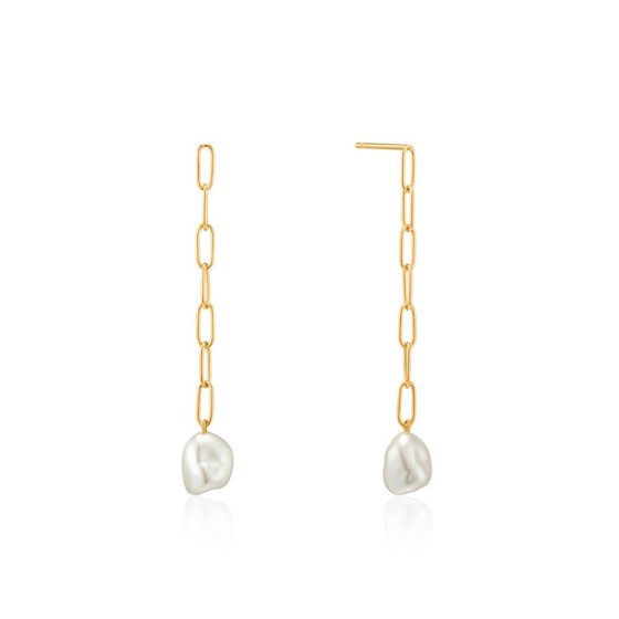 Ania Haie oorbellen Pearl of Wisdom
De tijdloze parel krijgt een opleving dankzij Ania Haie. Niet meer perfect rond, maar juist de imperfecte vorm van de parels maakt deze collectie hip. Maak een modern statement met de Pearl Chunky oorbellen! Deze oorbellen zijn perfect om een classy look te creëren.
– 925 zilver gerhodineerd of met gold plating
– 5cm