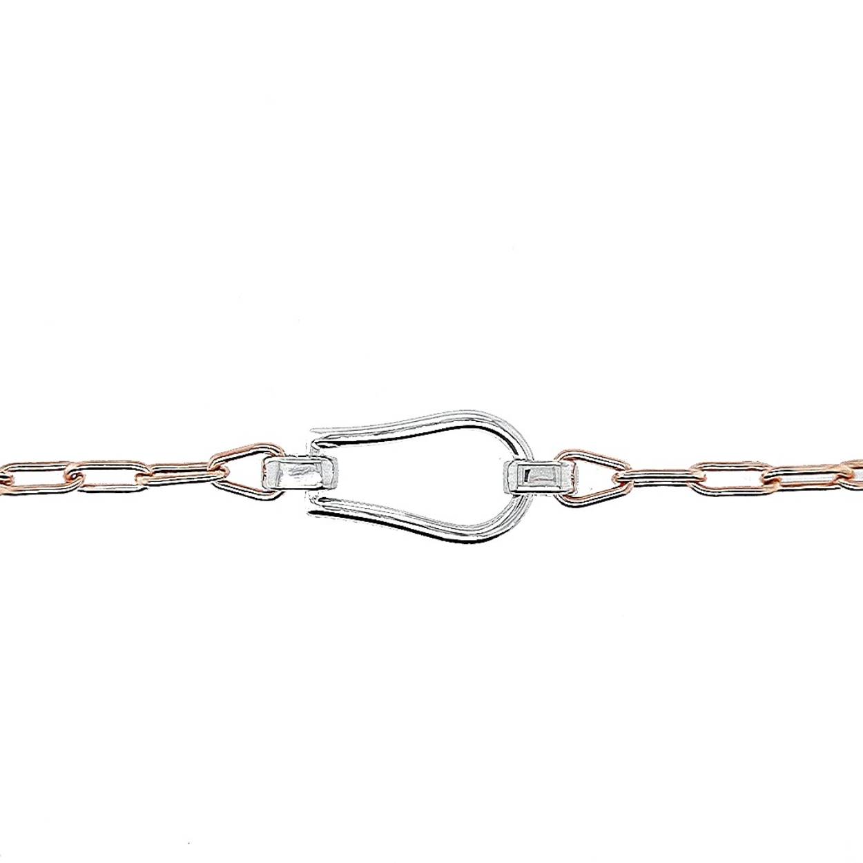 Armband Pesavento rose zilver 