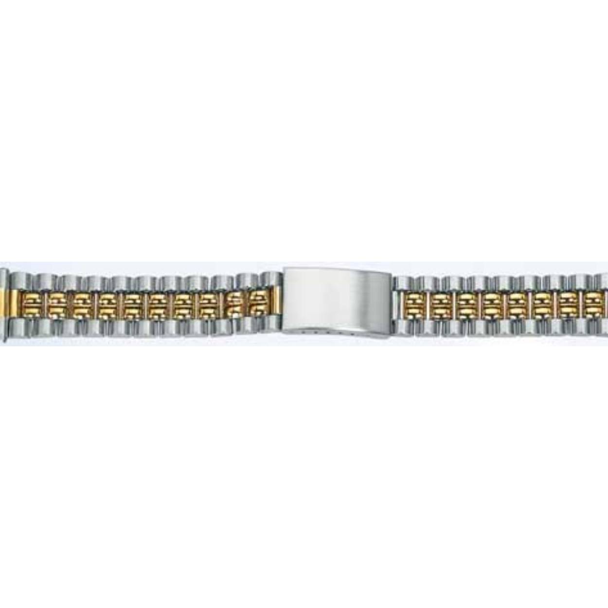 
Horlogeband edelstaal 916 bi-co gepolijst 20mm 