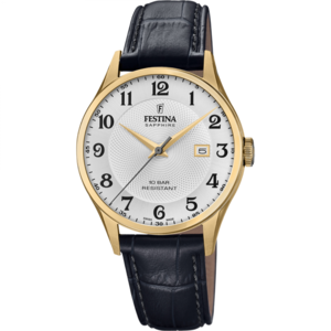 Het Festina F20010/1 herenhorloge is een waar kunstwerk. De stalen kast en het saffierglas geven het een ongeëvenaarde elegantie, terwijl de leren band het comfortabel en duurzaam maakt.