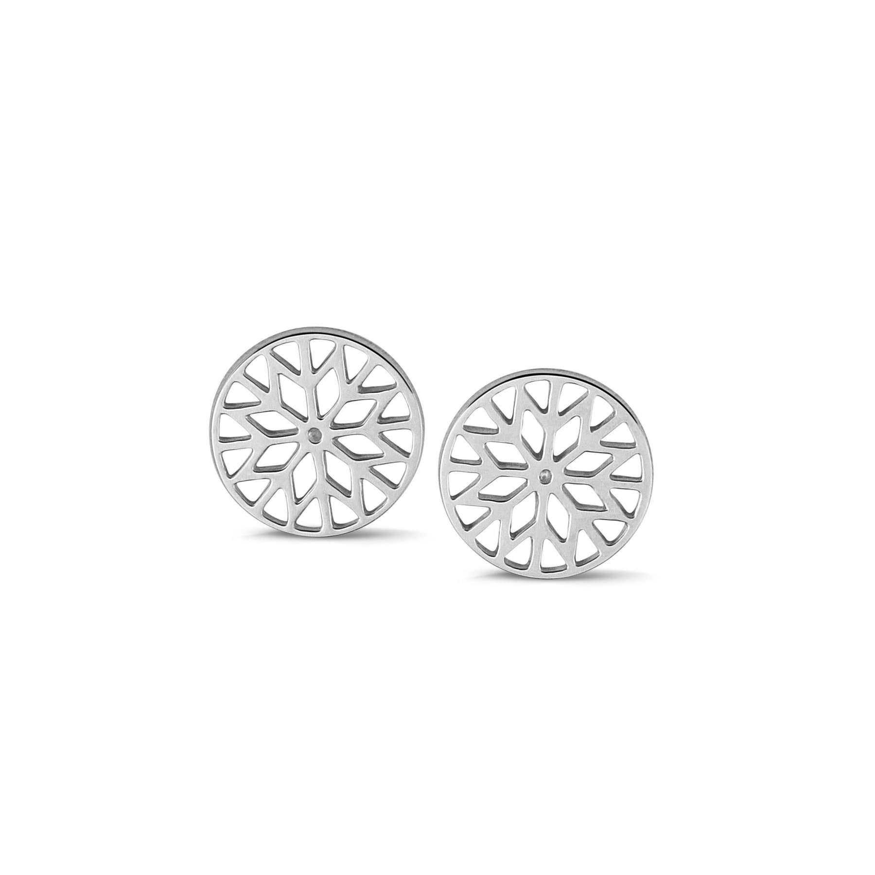 De signature Culet oorbellen zijn gemaakt van massief 18-karaats witgoud. Prachtig te combineren met bijpassend collier en armband. Ook verkrijgbaar in geelgoud en rosegoud. 