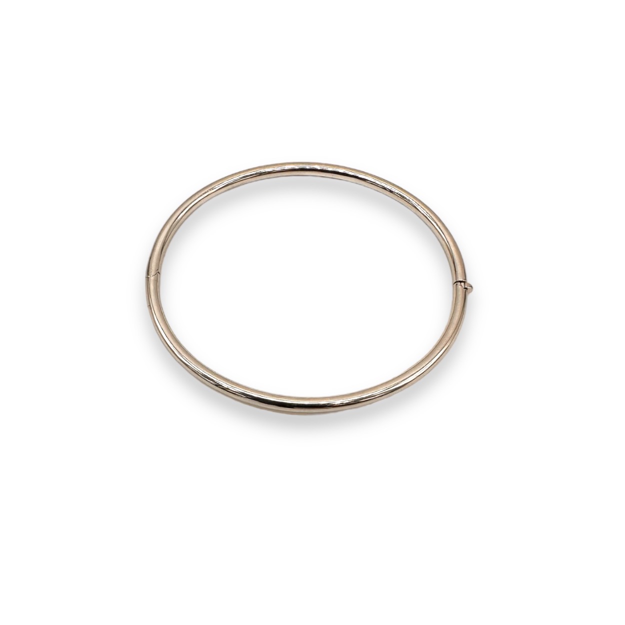 14k witgouden bange
