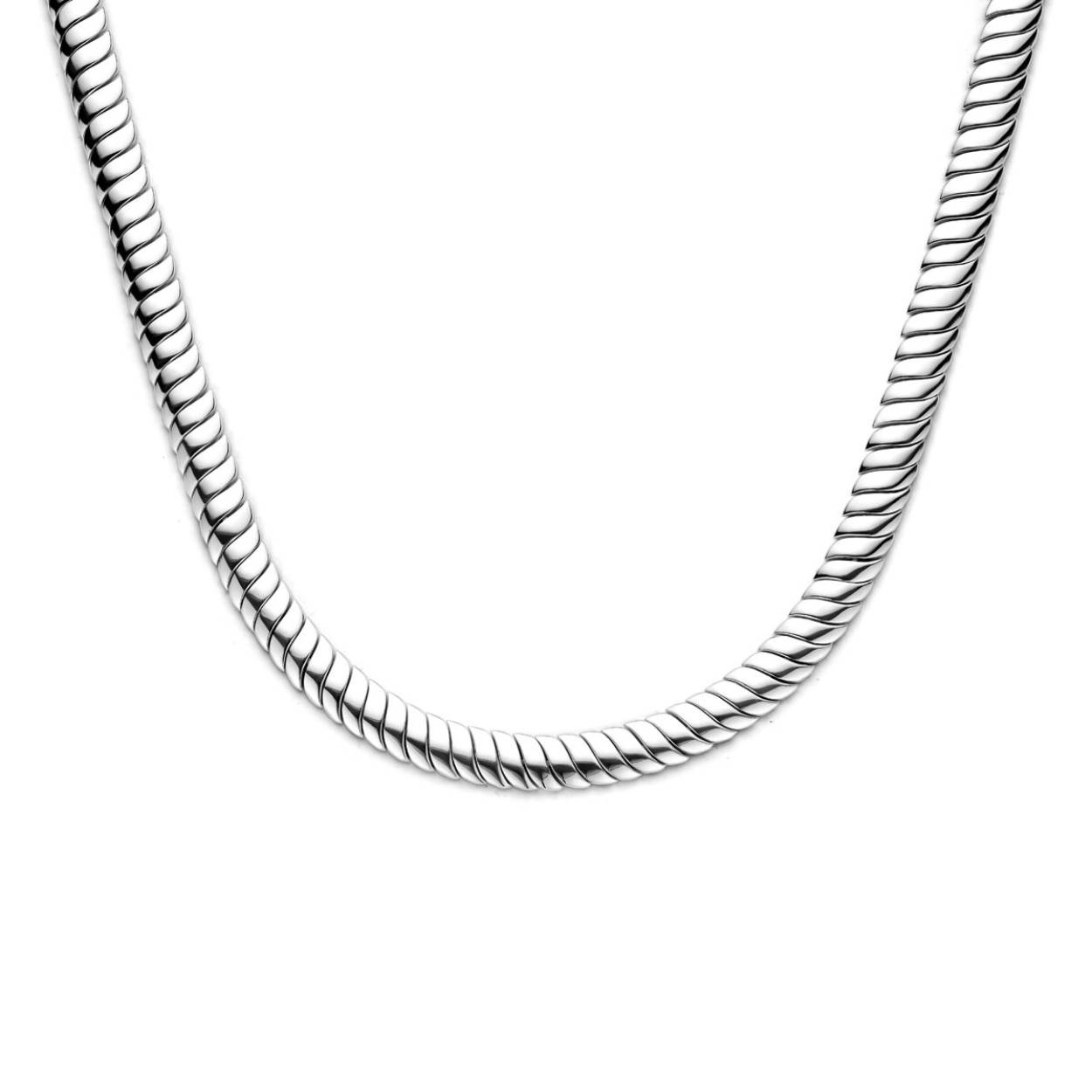 zilver collier omega 9 mm 45 cm