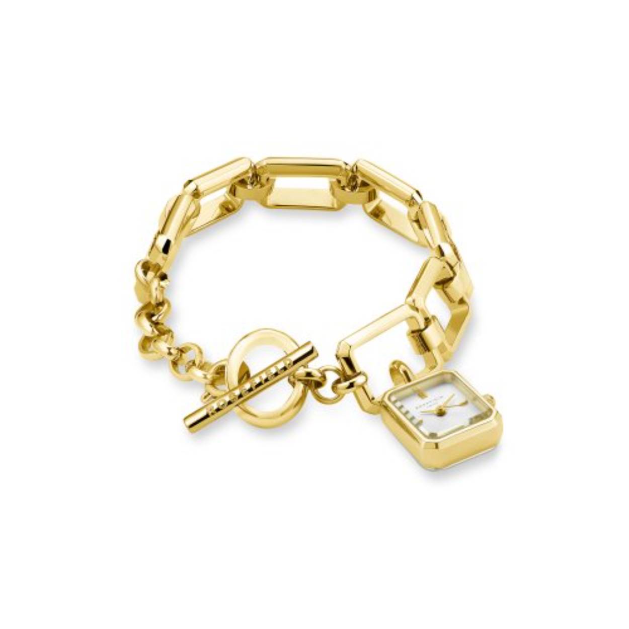 De nieuwe lijn Rosefield Studio presenteert unieke, statement items die je nog niet eerder gezien of gedragen hebt. De collectie brengt sieraad en horloge samen met opvallende, elegante schakelarmbanden waaraan een horlogeklokje bungelt als een bedeltje. Rosefield Studio komt in twee uitvoeringen, kies je voor de versie met bold achthoekige schakels of voor de klassieke ovale vorm? Waar je ook voor gaat, deze items zijn voor de vrouw die trends zet, elke dag tip-top de deur uit gaat en kiest voor een premium look.