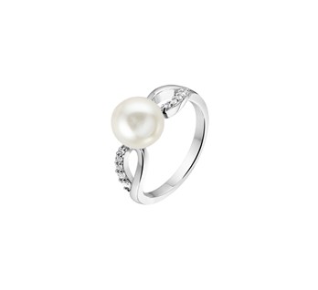 RING ZILVER MET PAREL KA1322314 MAAT 17 3/4