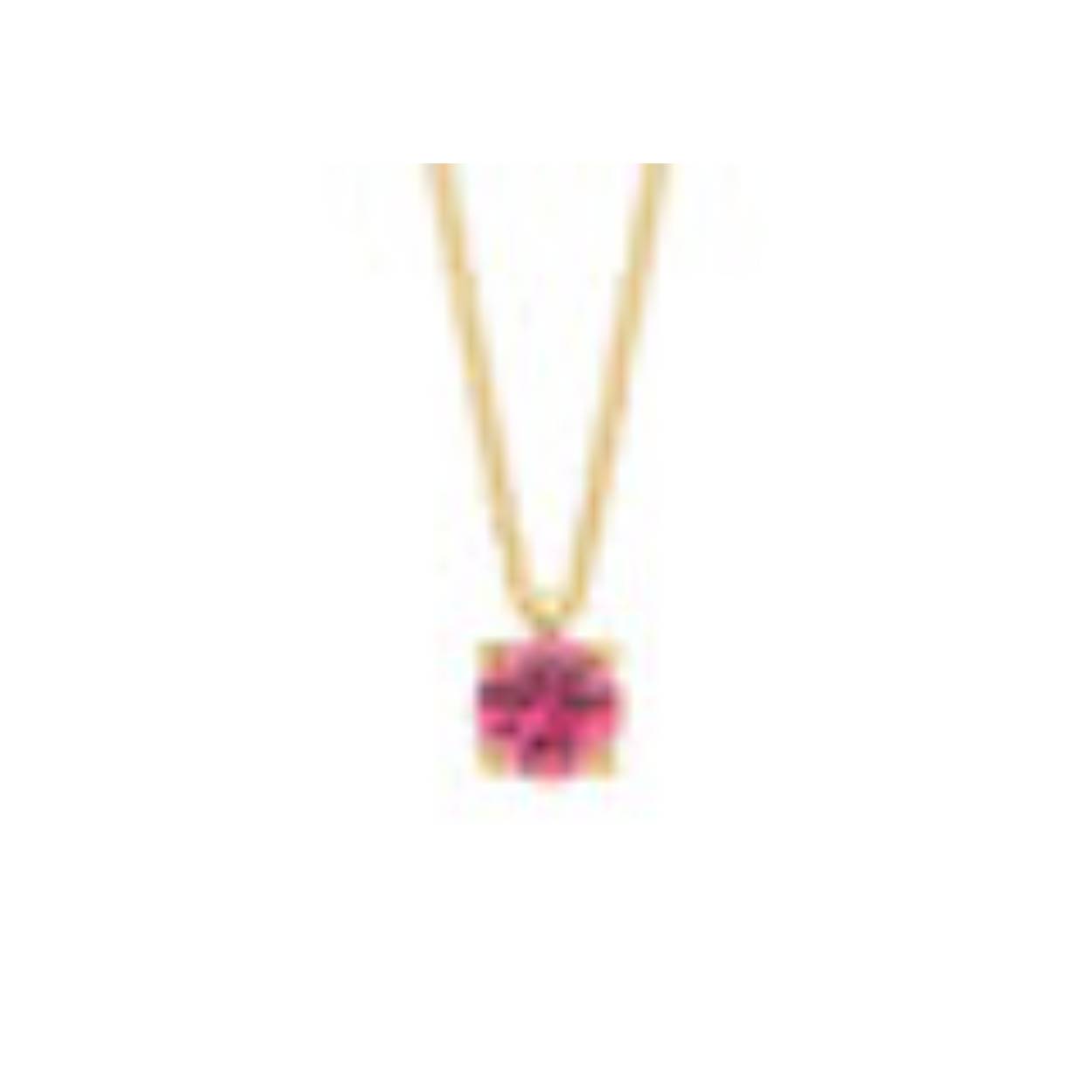 Blush Collier 3200YPT - Geel Goud (14k) met Roze Toermalijn