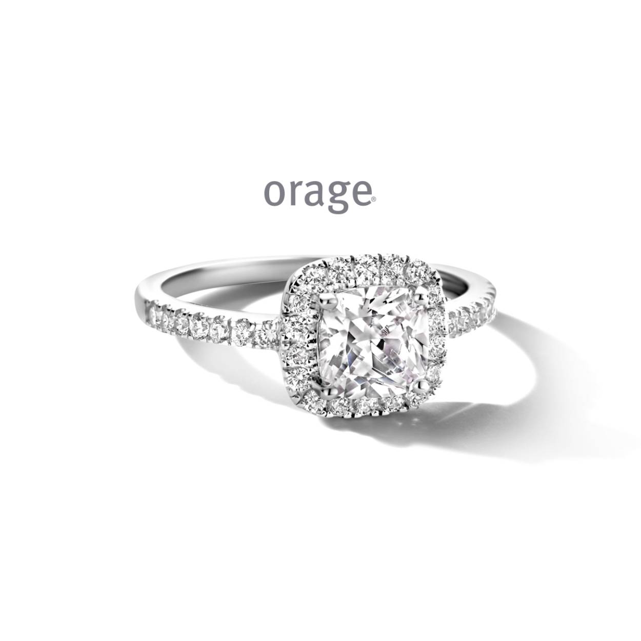 Zilveren ring met zirkonia's van Orage
Maat 56