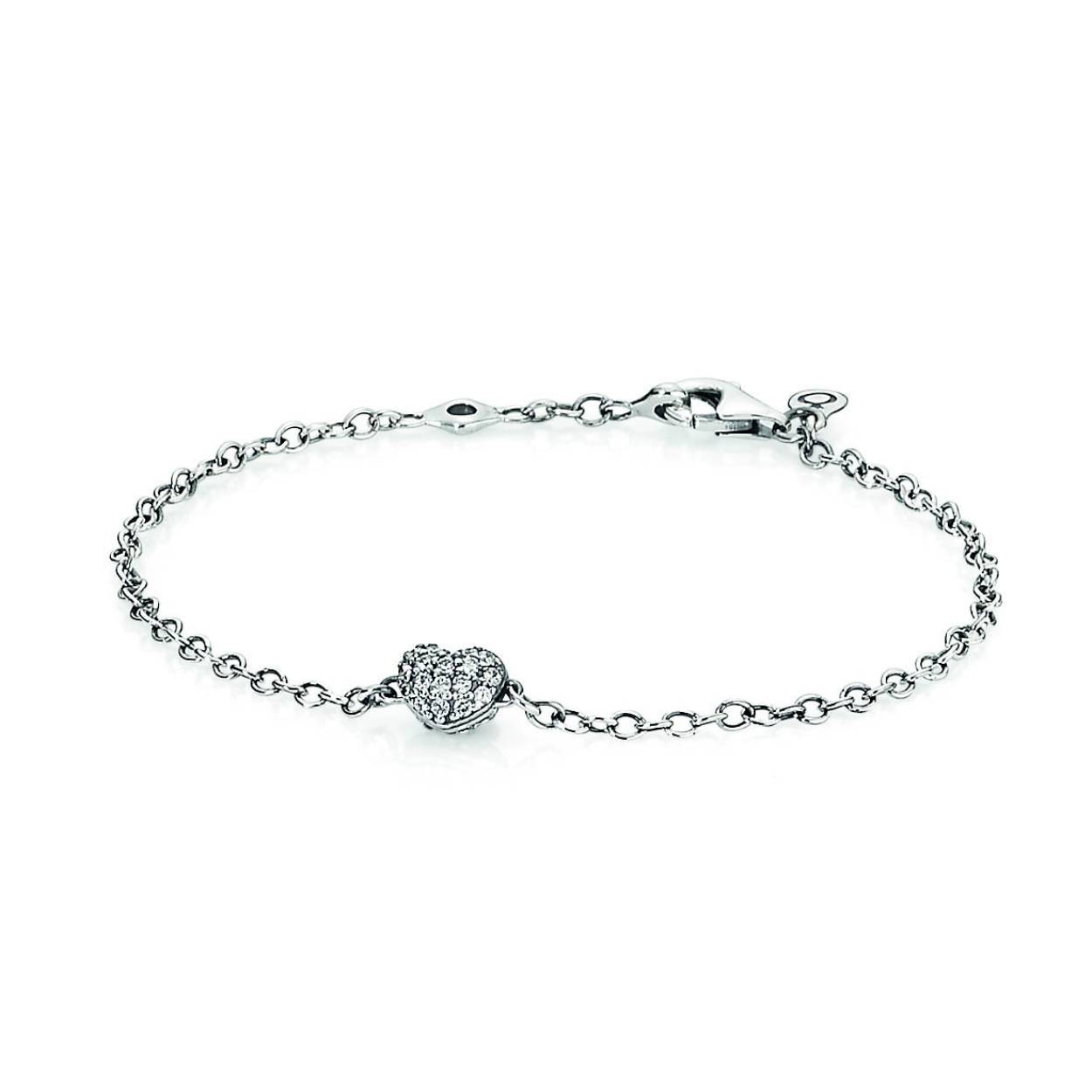 Pandora Armband met hartje - 16cm - 590504CZ