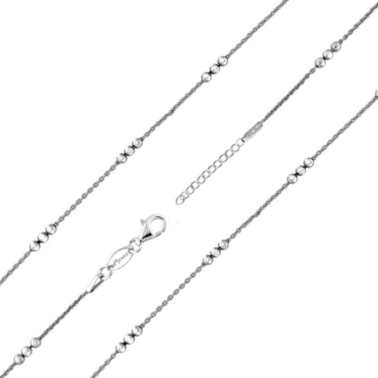 MY iMenso "polpetto" necklace (925/rhod-plated)42+5cm