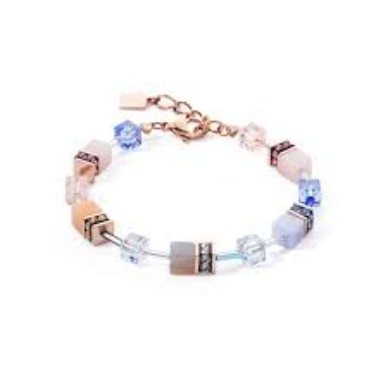 coeur de lion/ blue-beige bracelet