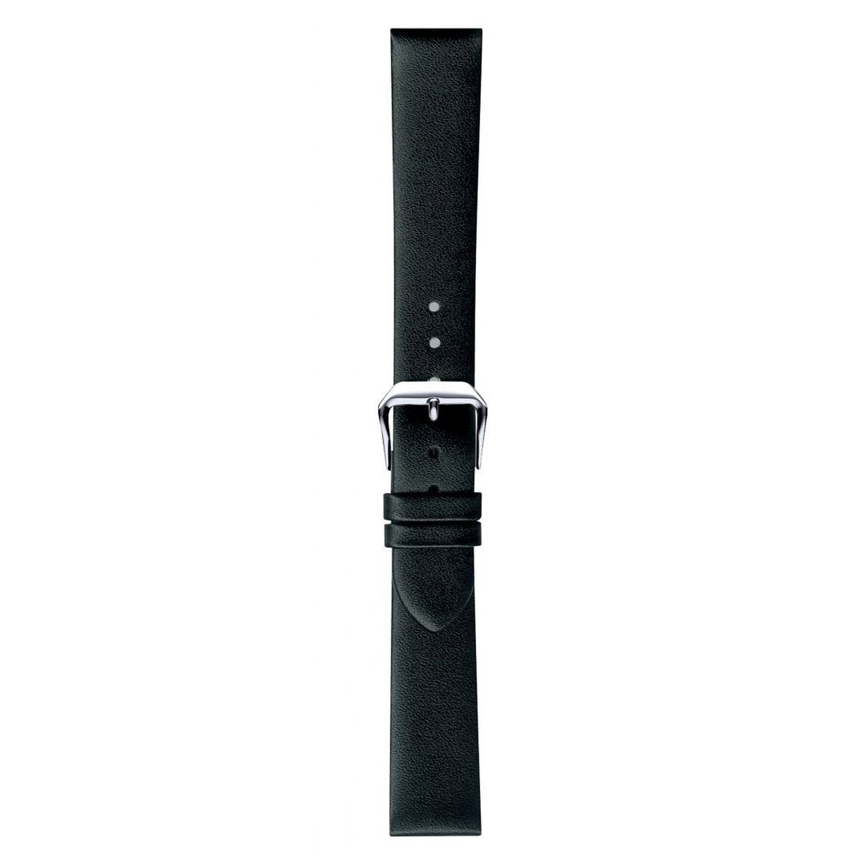 Een mooie horlogeband van het merk Condor gemaakt van leer. De kleur van deze horlogeband is zwart. De breedte is 22mm.
