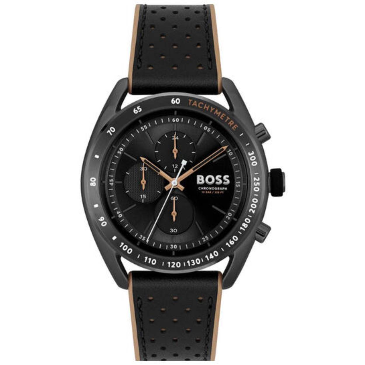 Dit mooie horloge van Hugo Boss de HB1514022 is een horloge met een Quartz uurwerk. Het horloge heeft een diameter van 44 mm, en is 11 mm dik. De weergave van de tijd is analoog. Verder is het horloge voorzien van een mineraal horlogeglas. Het horloge is 10 bar waterdicht. Wij leveren het horloge met 2 jaar garantie.