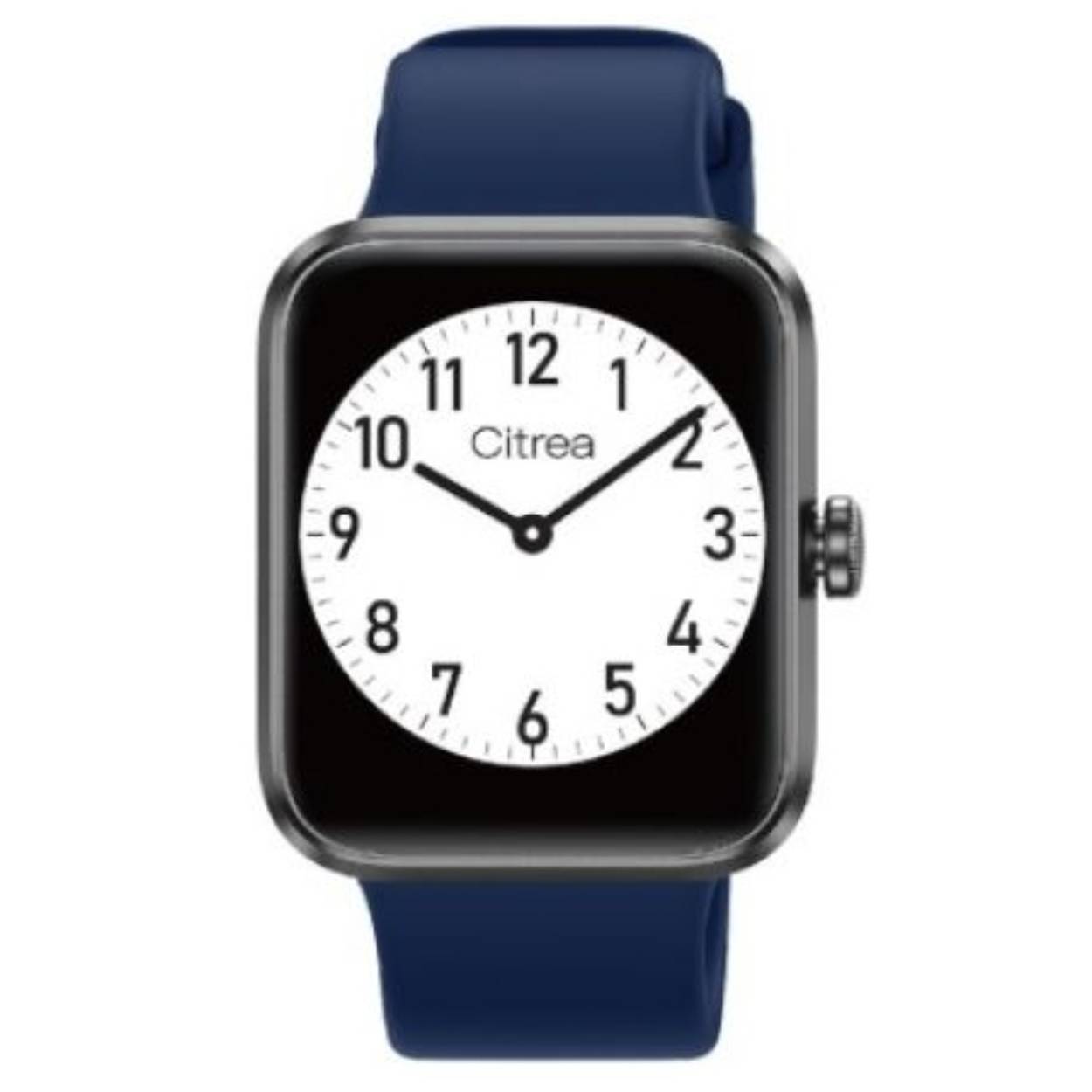 Coolwatch Citrea Blue Smartwatch

Screen: 1.3 inch TFT LCD, Full screen touch
Case Material Plastic
Case Size 34.5mm ~ 41mm
Case Thickness 12mm
Strap Material TPU
Strap Width 20mm
Strap Length Max 218mm, MIN 140mm
Product Weight 30gWater Resistant 3 BAR
Operating Temperature 10 Celsius – 45 Celsius
Rechargeable Battery Capacity 210mAh
Rechargeable Battery Life 6-8 days
Charging Time About 2 hours
Bluetooth Version Bluetooth 5.1
Compatible System Android 6.0 above /iOS 9.0 or above
SmartWatch Language English, Spanish, German, Italian, French, Hindu, Chinese, Japanese

Functions:
Blood oxygen monitoring (SpO2)
Heart rate monitoring
Keep track of your daily steps
Keep track of your daily distance
Keeptrack of your daily calories burnt
Many excercise modes
Get notifications and read messages
Perform a heart rate test to check your heart rate data for the day
Wear your smartwatch at night to record your sleep
Stress monitoring
Sleep minitoring
Many dial screens
Music control function
Have the timing and countdown function
Stopwatch
Weather forecast
Breath training

View, turn off or turn on the alarm clock. You need to add an alarm clock on the mobile App.
Enter the sports window, and choose sports modes. Run, walk, Bike, Hike, Climbing, Treadmill, Spinning, Yoga. Change the sports mode on the App.
Music Controller: Play, Pause, Forward and Rewind.

Notifications:
Email, incoming calls, whatsapp, wechat,Talk VK, Instagram, facebook,twitter, agenda, SMS, etc.

EAN : 4966006878622