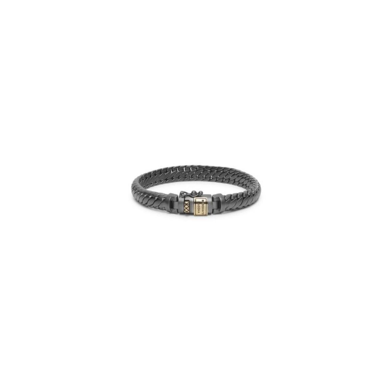 J070BROSE GOUD E - BEN XS COLLIER ZWART RHODIUM GOUD