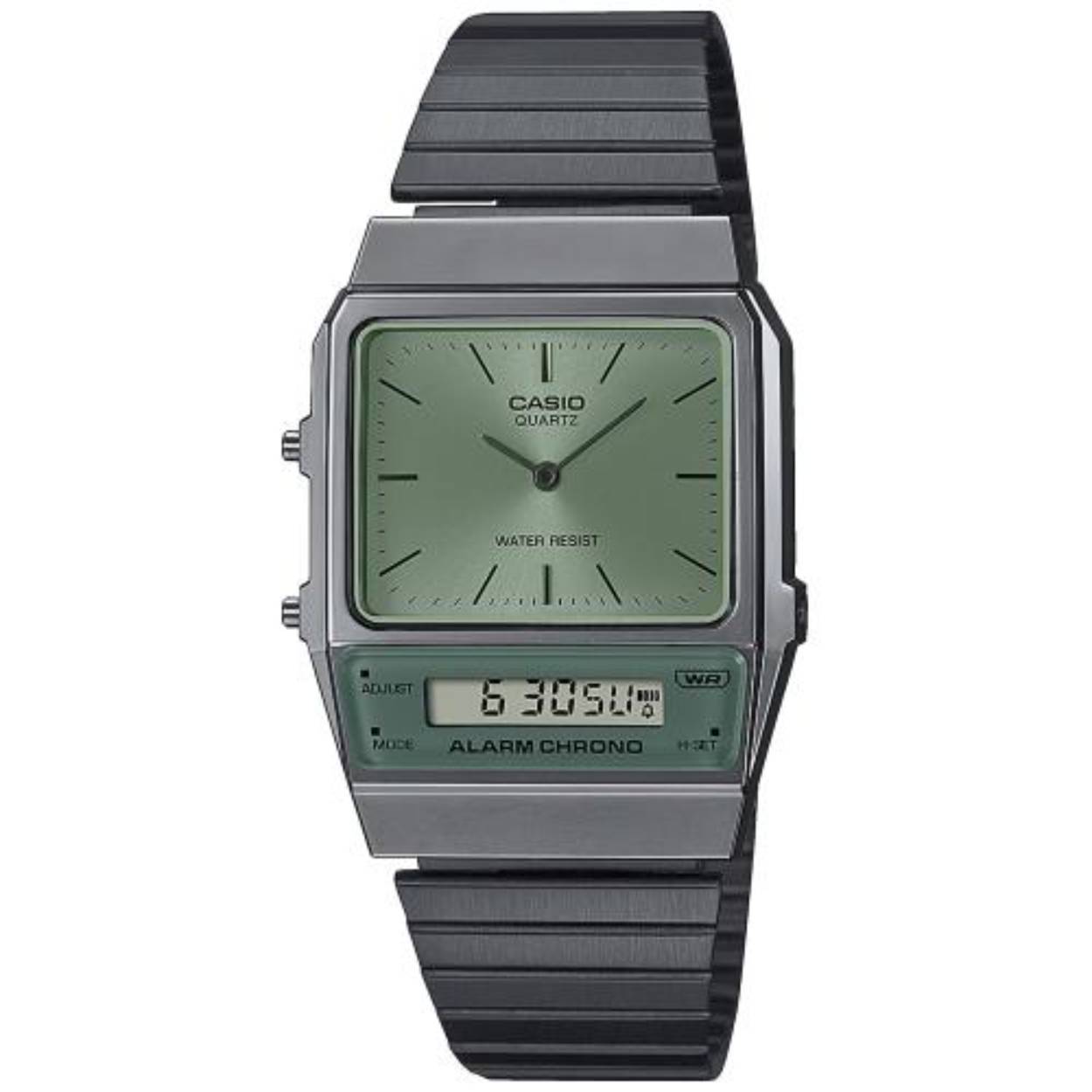 Casio Dual Timer Green