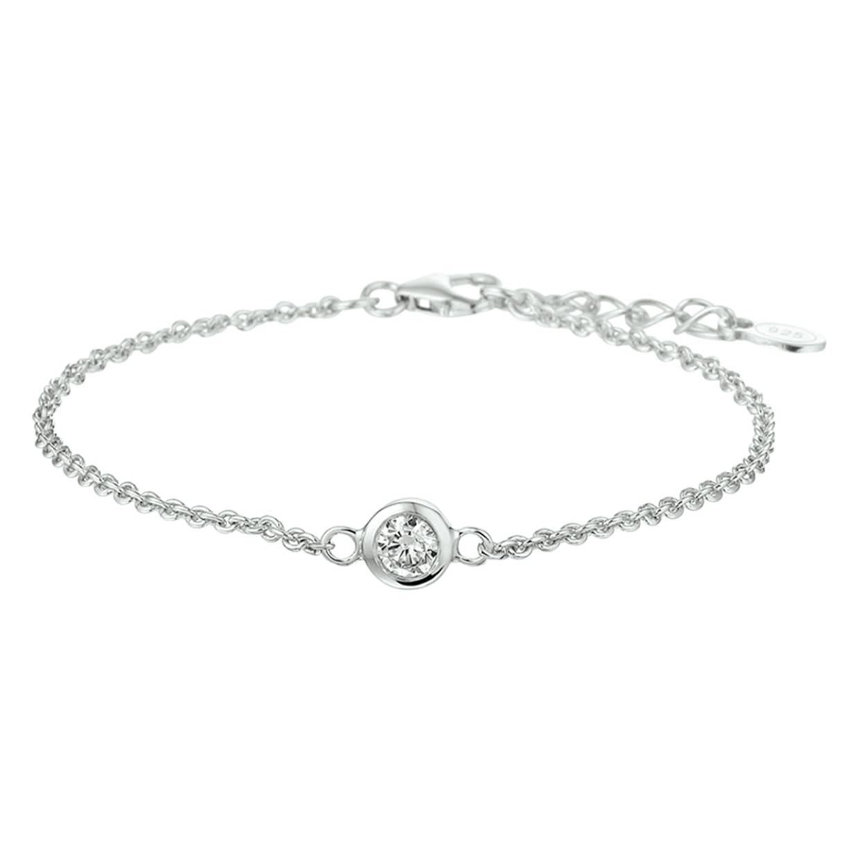 ZILVEREN ARMBAND MET ZIRKONIA