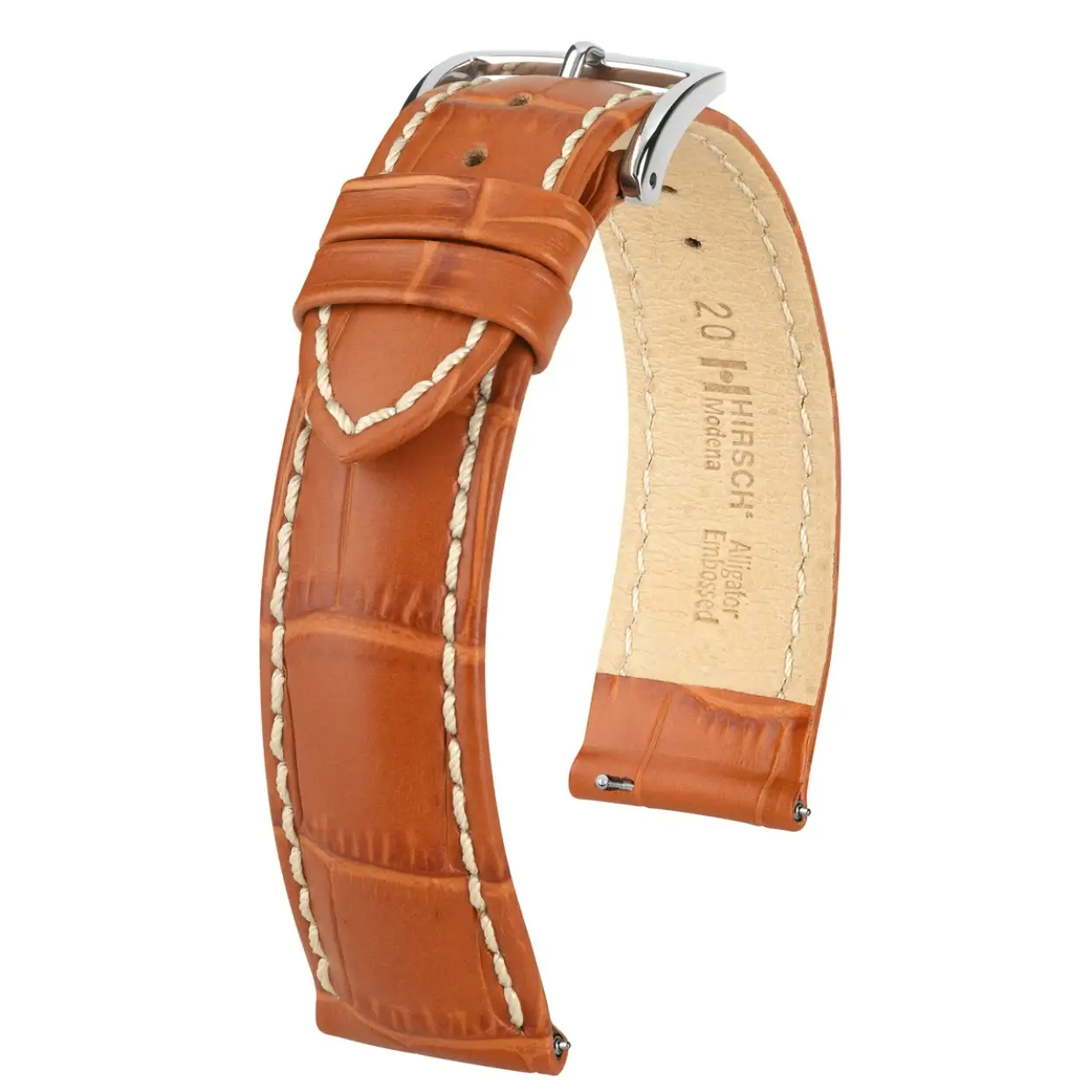 HIRSCH MODENA L HONEY CALF 22/20MM