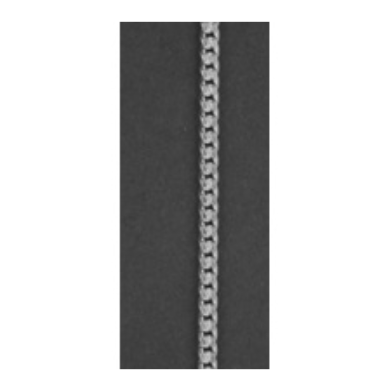 zilveren col 45cm zilv coll gourmet 3.1mm
