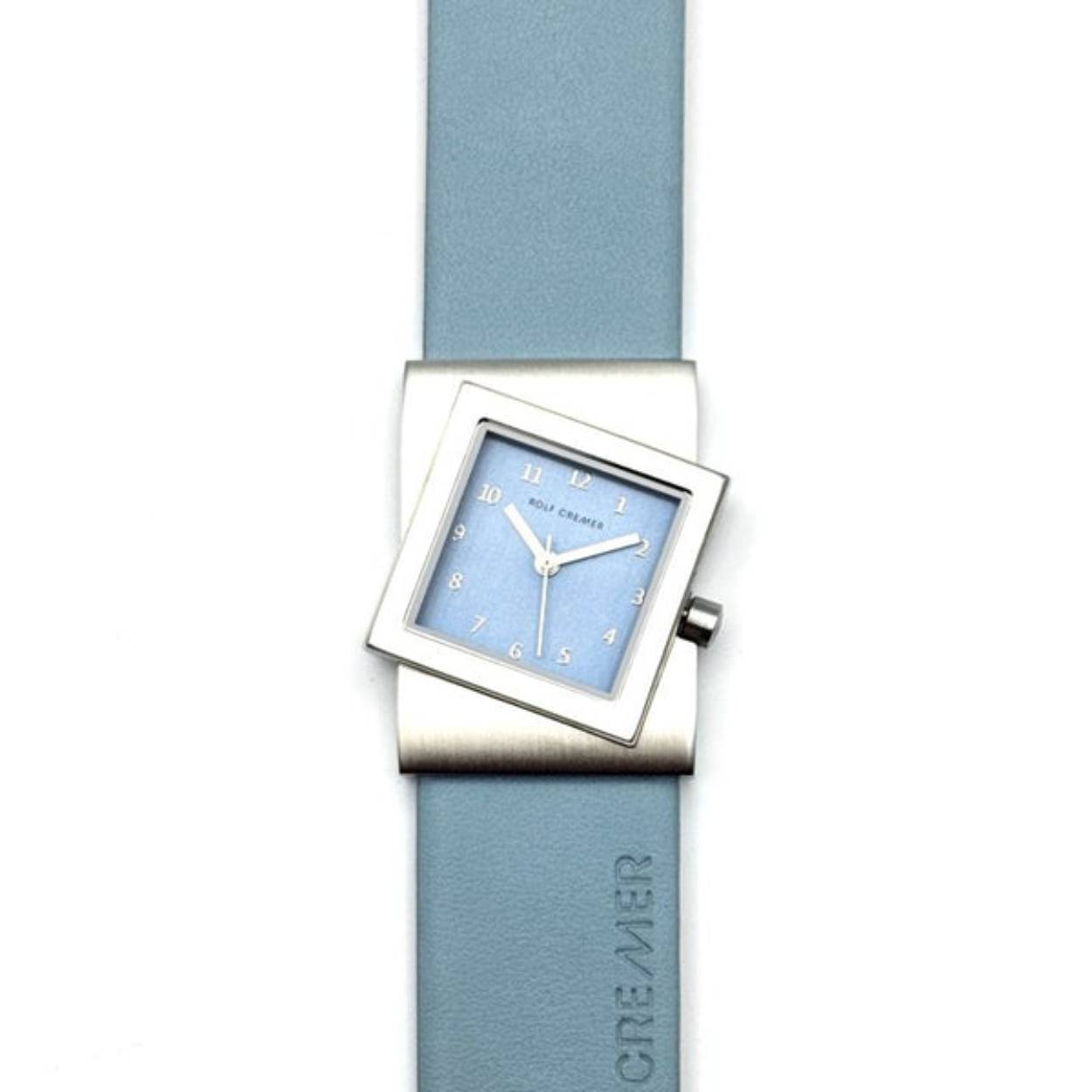 Ook licht blauwe wijzerplaat