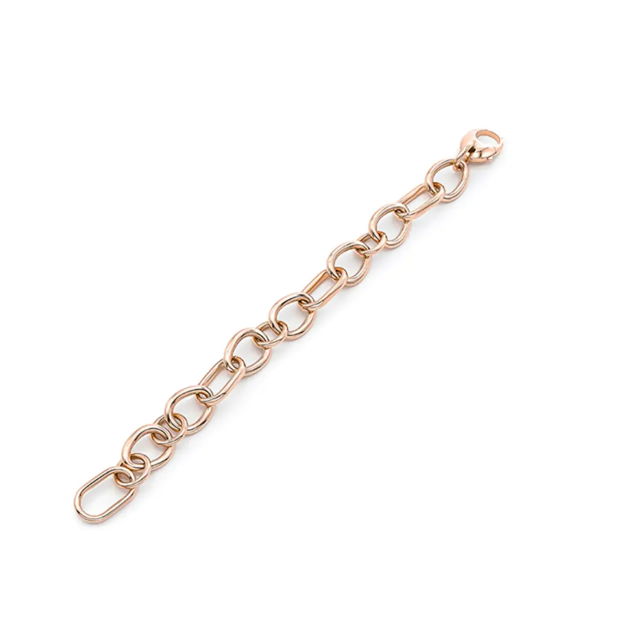 ASPIS armband rosé goud met grote schakels.